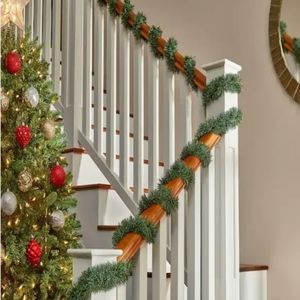 New 50-ft Green Holiday Garland